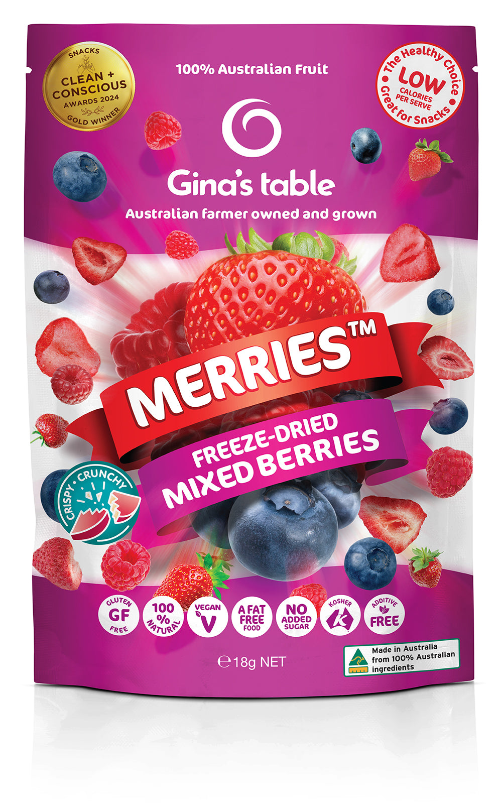 Freeze Dried Mixed Berries